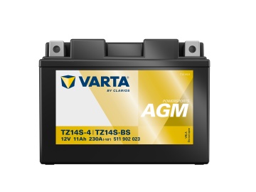 Baterie Moto AGM 12V 11Ah Varta Powersports TZ14S-4 / 511902023