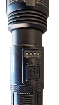 Lanternă premium Foton Super 0433 USB-C cu zoom, LED 10W