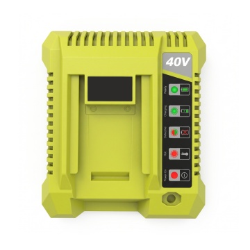 Incarcator pentru acumulatori scule electrice Ryobi OP401, 40V Li-Ion 2.0A, cu 2 porturi USB 5V