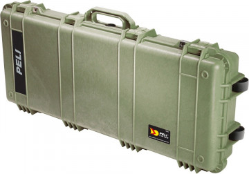 Geantă rigidă Peli 1700 Long Case verde