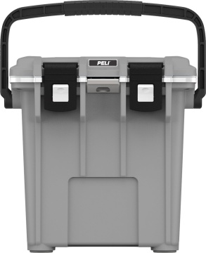Peli 14QT Elite Cooler - Premium 20 Liter Case, Grey / White