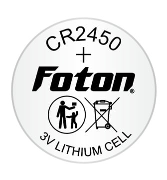 Baterie cu litiu Foton CR2450 pentru ESL