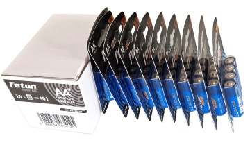 Set of 40 ultra-alkaline batteries Foton Master LR6 (AA)