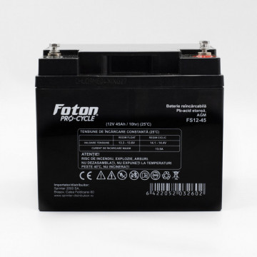 Acumulator staționar Foton FS de 12V și 45Ah