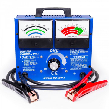 Tester cu shunt DHC 500A2 pentru acumulatori auto
