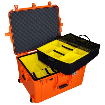 Troler de protectie Peli Air Case 1637 orange cu di