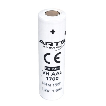 VH AAL Arts Energy NiMH батерия 1.2V 1700mAh - Img 2