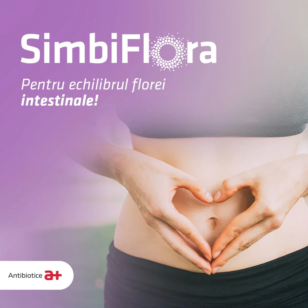 SimbiFlora® Forte - Menține echilibrul florei intestinale