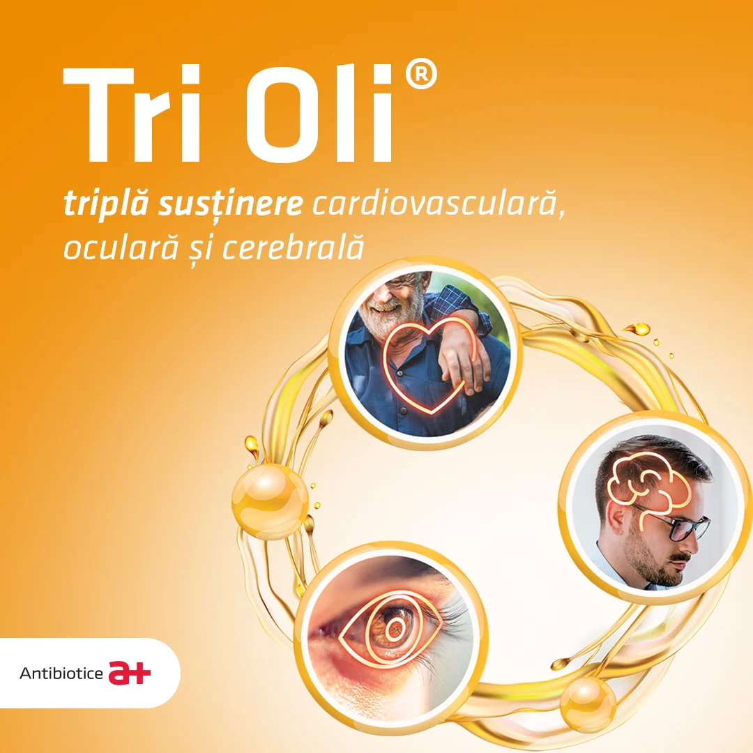 Tri Oli® - Suport Cardiovascular și Antioxidant
