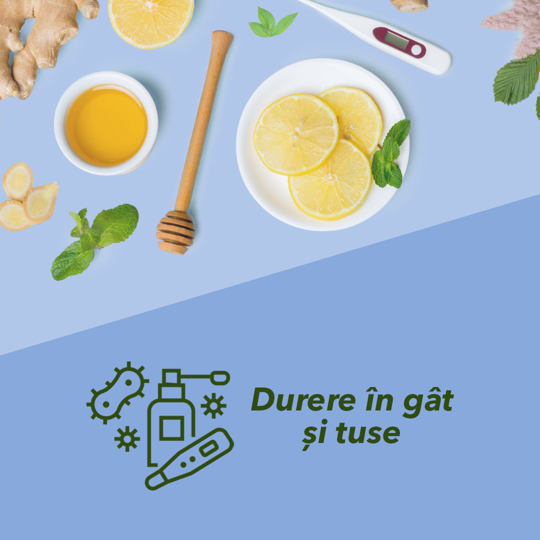Durere în gât și tuse