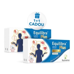 Equilibra Plus - supliment alimentar cu bisglicinat și malat de magneziu + vitamina B6, 30 comprimate filmate