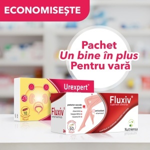PACHET Un bine în plus - Pentru vară: Urexpert, Fluxiv