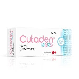 Cutaden bebe - cremă protectoare împotriva iritațiilor de scutec, 50 ml