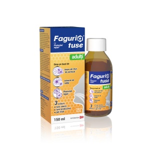 Faguria tuse adulți, sirop pentru calmarea tusei seci și productive, 150 ml - Img 3
