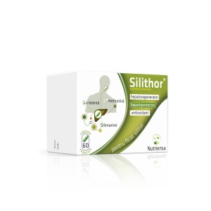 Silithor - supliment alimentar hepatoprotector, 60 capsule vegetale ...