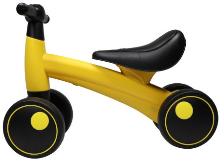 Bicicleta fara pedale, 4 roti, tricicleta luminite led si muzica, 1-3 ani - Img 4
