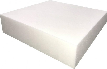 Burete dens pentru tapiterie, Poliuretan 50x50cm, grosime 7 cm, ideal pentru Aplicatii tapiterie, scaune, banchete, tablii de pat, saltele, Topper saltele, Articole de plaja si gradina, Ambalare, protectie transport si uz casnic - Img 7