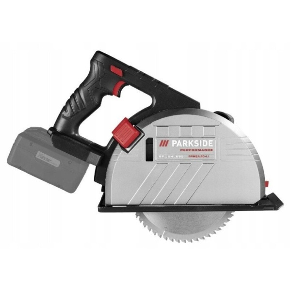 Fierastrau electric cu acumulator 20V PARKSIDE 190mm, adancime taiere 62mm, fara perii, PARKSIDE PERFORMANCE - Img 3