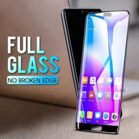Folie de sticla Huawei P20 Lite, 10D FULL GLUE Negru - Img 4