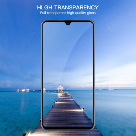 Folie de sticla Huawei P30 Lite, 9D FULL GLUE Negru - Img 3