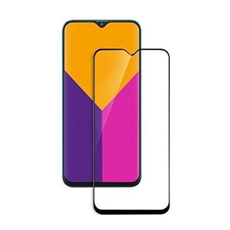 Folie de sticla Samsung Galaxy A10, 3D FULL GLUE Negru - Img 2