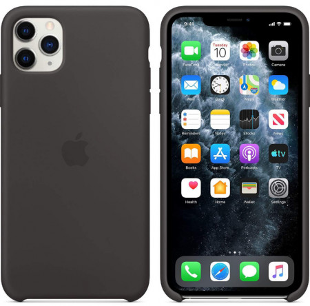 Husa Apple iPhone 11 PRO MAX , Silicon antisoc, Negru