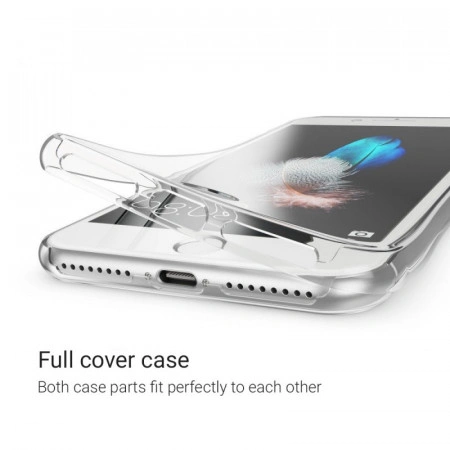 Husa Apple iPhone SE2, FullBody ultra slim silicon TPU , acoperire completa 360 grade