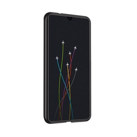 Husa Huawei MATE 20 Magnetica Black, Perfect Fit cu spate de sticla securizata premium - Img 3