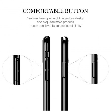 Husa Kingxbar pentru Apple iPhone X design Cristale Swarovski - Black - Img 8