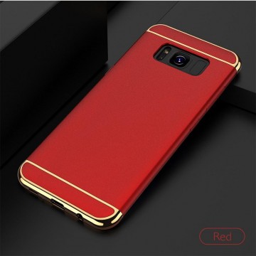 Husa Samsung Galaxy S8 Plus, Elegance Luxury 3in1 Rosu - Img 2