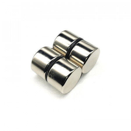 Magnet puternic neodim disc rotund 30x20mm cu suprafata nichelata - Img 5