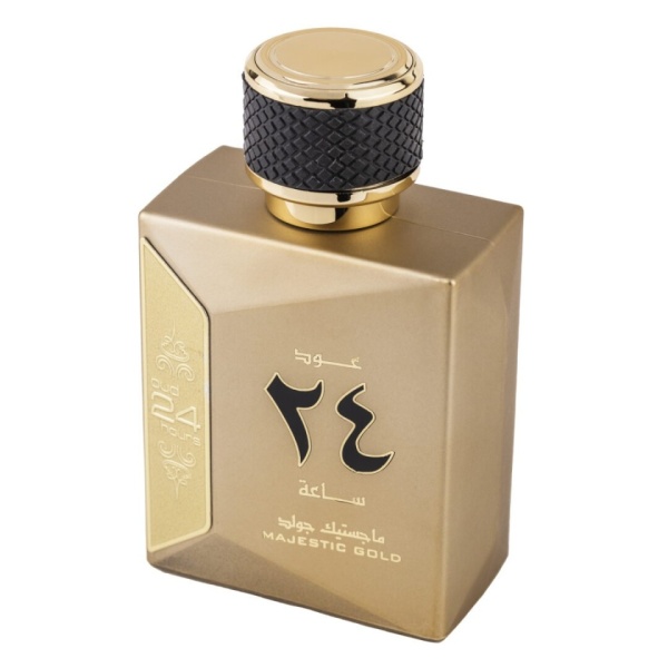 Parfum Arabesc, Apa de Parfum Oud 24 Hours Majestic Gold, Ard Al Zaafaran, Unisex - 100ml - Img 4