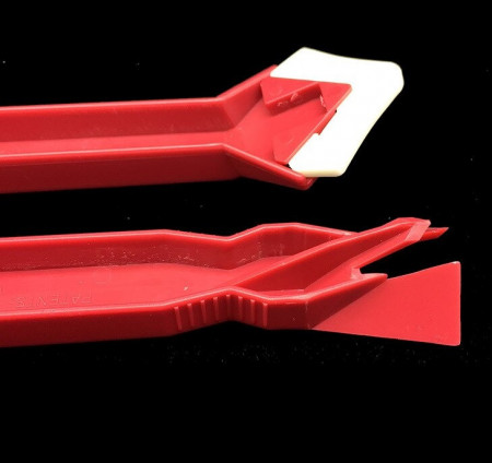 Spatule profesionale pentru intins si curatat silicon - Set 2 buc