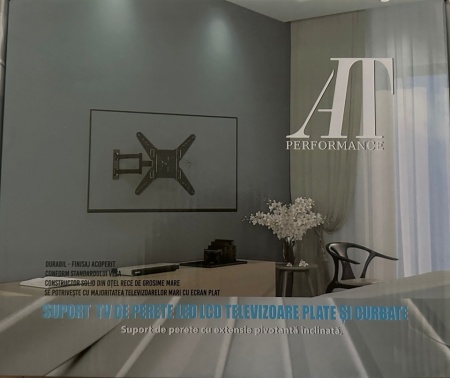 Suport Tv Ajustabil Cu Brat Cu Diagonala 14-55'' , Pentru Tv Lcd , Led Plate Sau Curbate - Img 4