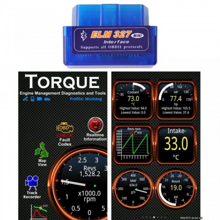 Tester / Diagnoza auto prin bluetooth Multimarca Mini OBD 2 - Img 8