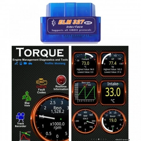 Tester / Diagnoza auto prin bluetooth Multimarca Mini OBD 2 - Img 8