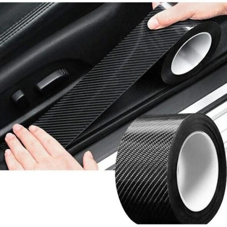 Banda Adeziva Protectie si Tuning Auto Interior sau Exterior Carbon 3D potrivita pentru orice masina