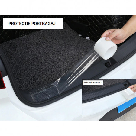 Banda de protectie auto transparenta anticoliziune si antizgarieturi rezistenta la apa