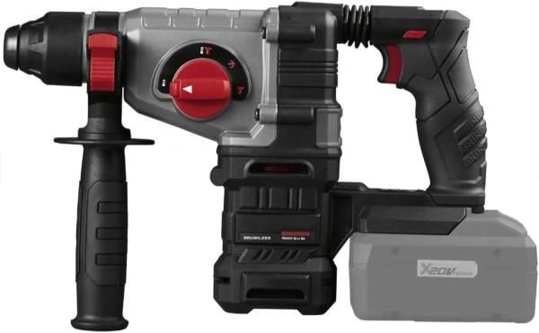 Ciocan rotopercutor Parkside Performance 20V, 3J, motor fara perii, SDS Plus, cu valiza - Img 2
