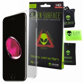 Folie Alien Surface HD, Apple iPhone 7 Plus, protectie spate, laterale + Alien Fiber cadou