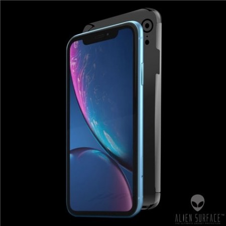FOLIE ALIEN SURFACE HD, iPhone XR, PROTECTIE FATA,SPATE,LATERALE + ALIEN FIBER CADOU - Img 2