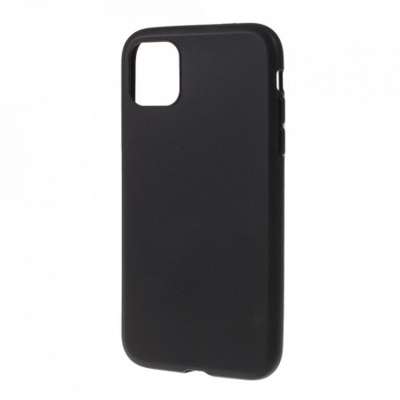 Husa Apple iPhone 12 MINI, Elegance Luxury, Silicon TPU Slim Antisoc NEGRU - Img 3