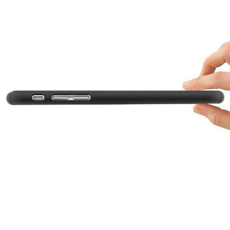 Husa Apple iPhone 7, FullBody Elegance Luxury Black, acoperire completa 360 grade cu folie de sticla gratis - Img 3