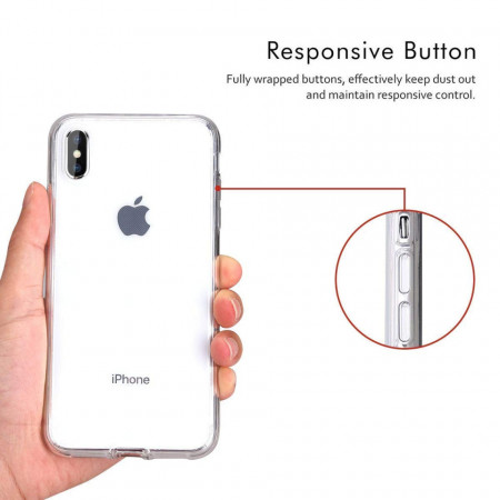 Husa Apple iPhone X, FullBody ultra slim silicon TPU , acoperire completa 360 grade - Img 3