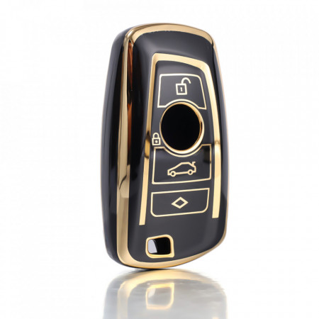 Husa de protectie premium pentru cheie auto, Elegance Luxury Cover Key, compatibila cu BMW X1, X3, X4, I3, M3, M4, M5, M6, Seria 3, 5, 6, 7 - Img 3