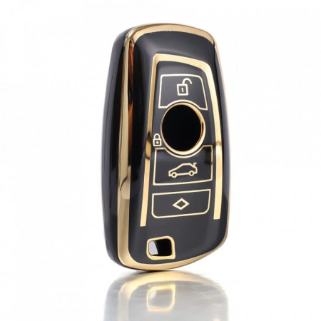 Husa de protectie premium pentru cheie auto, Elegance Luxury Cover Key, compatibila cu BMW X1, X3, X4, I3, M3, M4, M5, M6, Seria 3, 5, 6, 7 - Img 3