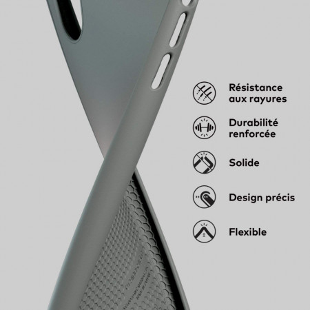 Husa pentru Samsung Galaxy S20, Perfect Fit, cu insertii de carbon, negru