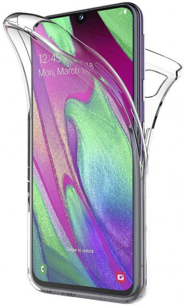 Husa Samsung Galaxy A40, FullBody Elegance Luxury ultra slim,Silicon TPU , acoperire completa 360 grade - Img 2