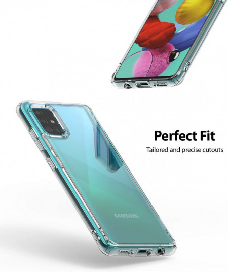 Husa Samsung Galaxy A51, Silicon TPU 2.0mm Transparenta