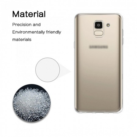 Husa Samsung Galaxy J6 Plus, Silicon TPU Transparent - Img 5